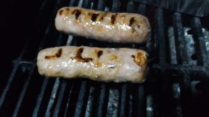 grill marks salsicia