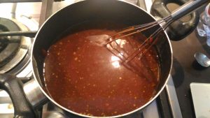 frusta per salsa barbecue